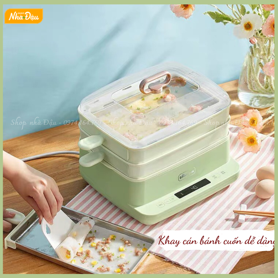 máy làm bánh cuốn gia đình