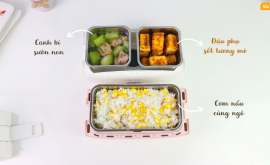 Thực đơn mang cơm đi làm cho thứ 2 đầu tuần