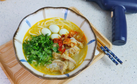 Cách nấu cháo canh bột mì ngon hương vị quê Bác