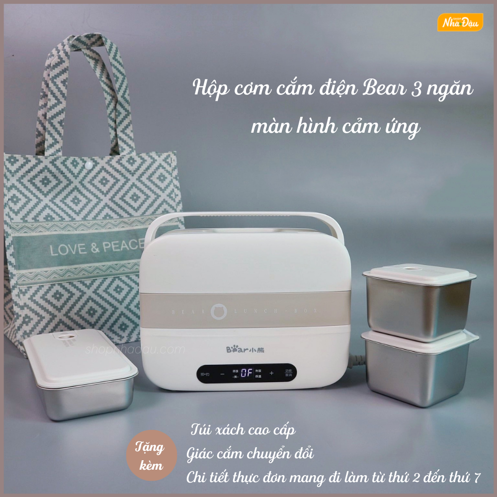 hộp cơm cắm điện