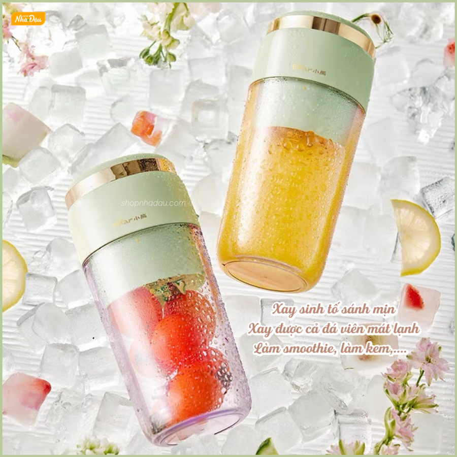 máy xay sinh tố bear
