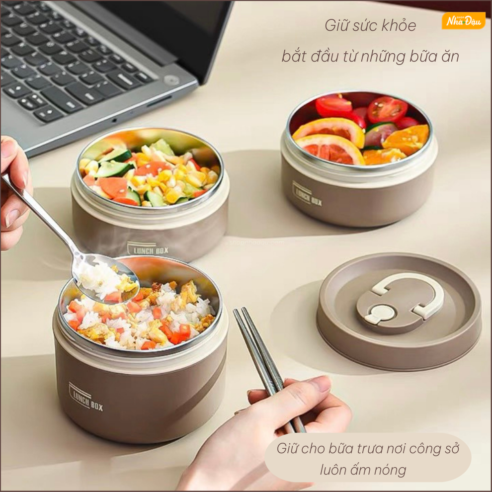 hộp cơm cắm điện