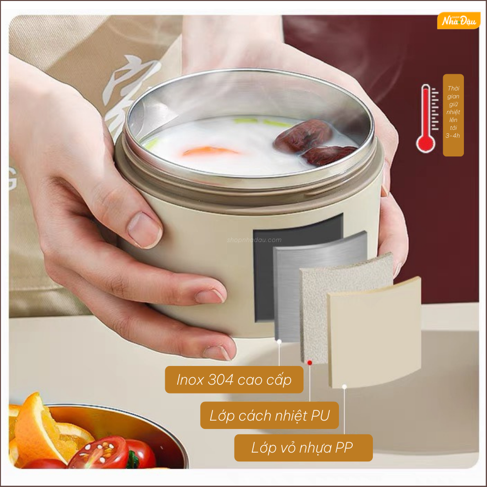 hộp cơm hâm nóng