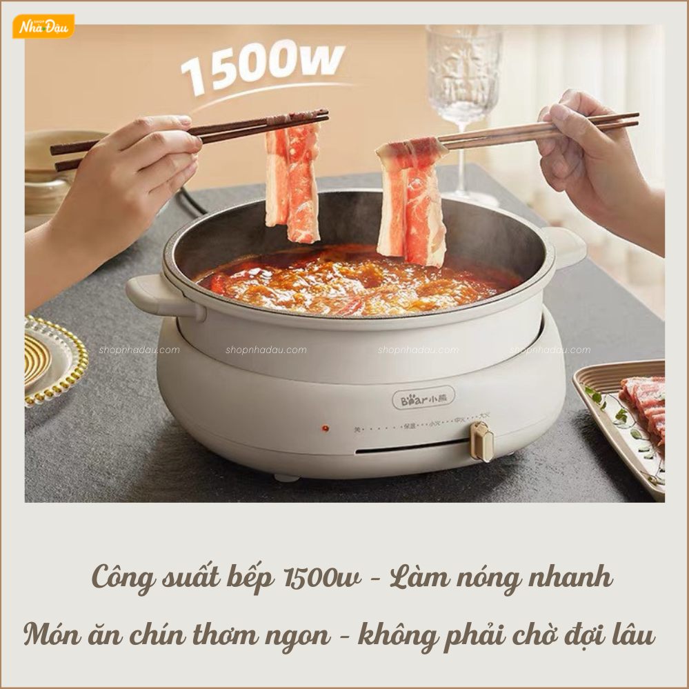bếp lẩu nướng hấp