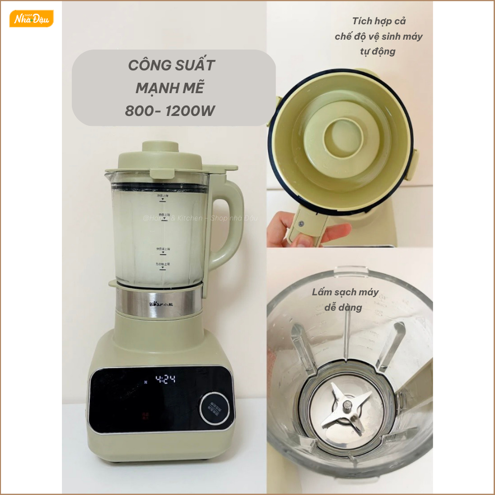 máy sữa hạt bear